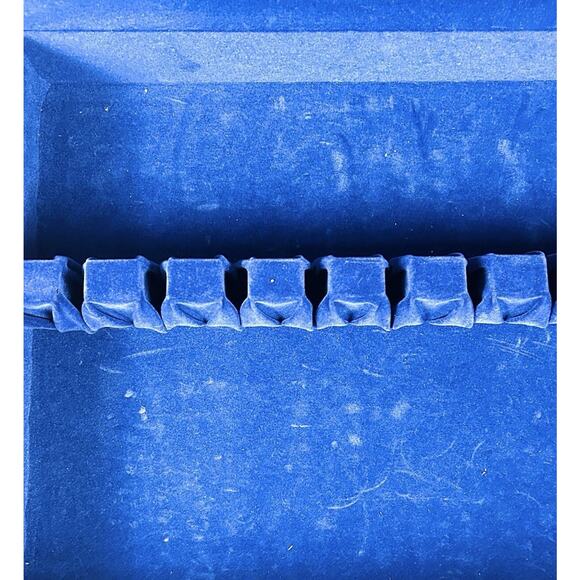 Vintage Wood Flatware Storage Chest w/Drawer State Farm - Picture 5 of 6